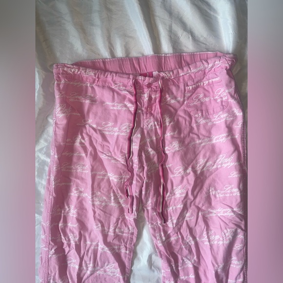 y2k Victoria’s Secret pink pajama pants - Picture 3 of 8